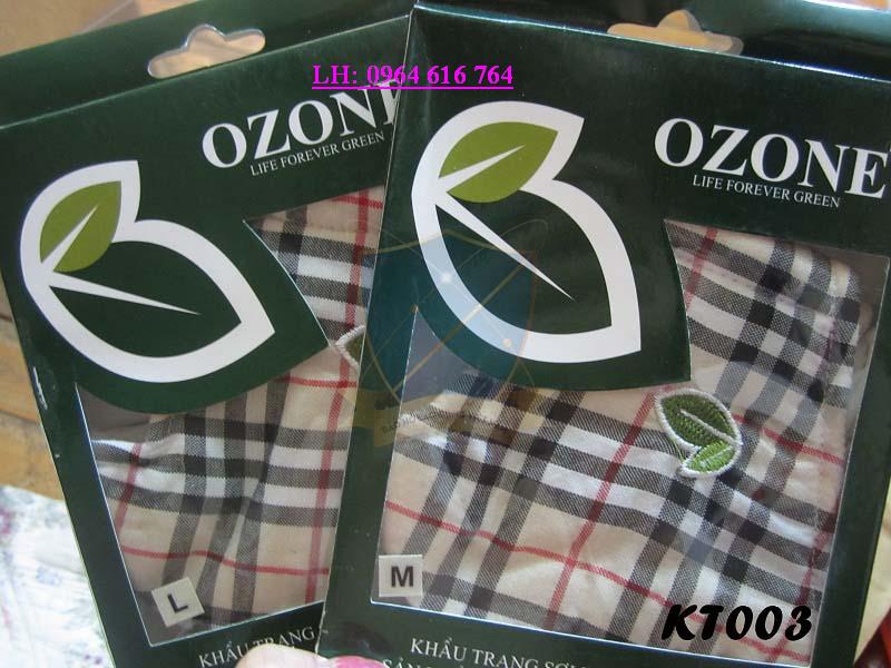 Khẩu trang sợi hoạt tính Ozone